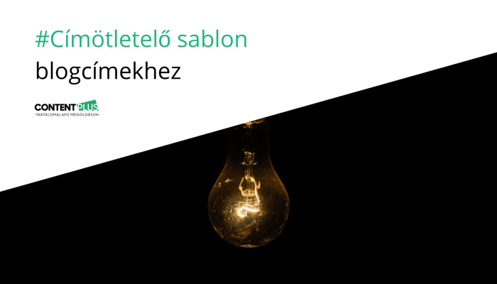 Blogcímötletelő sablon Égő ég a sötétben