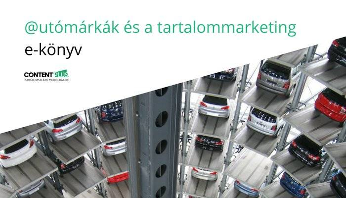 Autómárkák és a tartalommarketing ebook Autok parkolnak egy emeletes garázsban