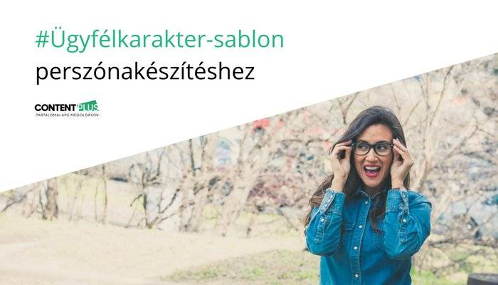 Ügyfélkarakter-sablon Egy hölgy a természetben
